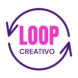 logo loop creativo